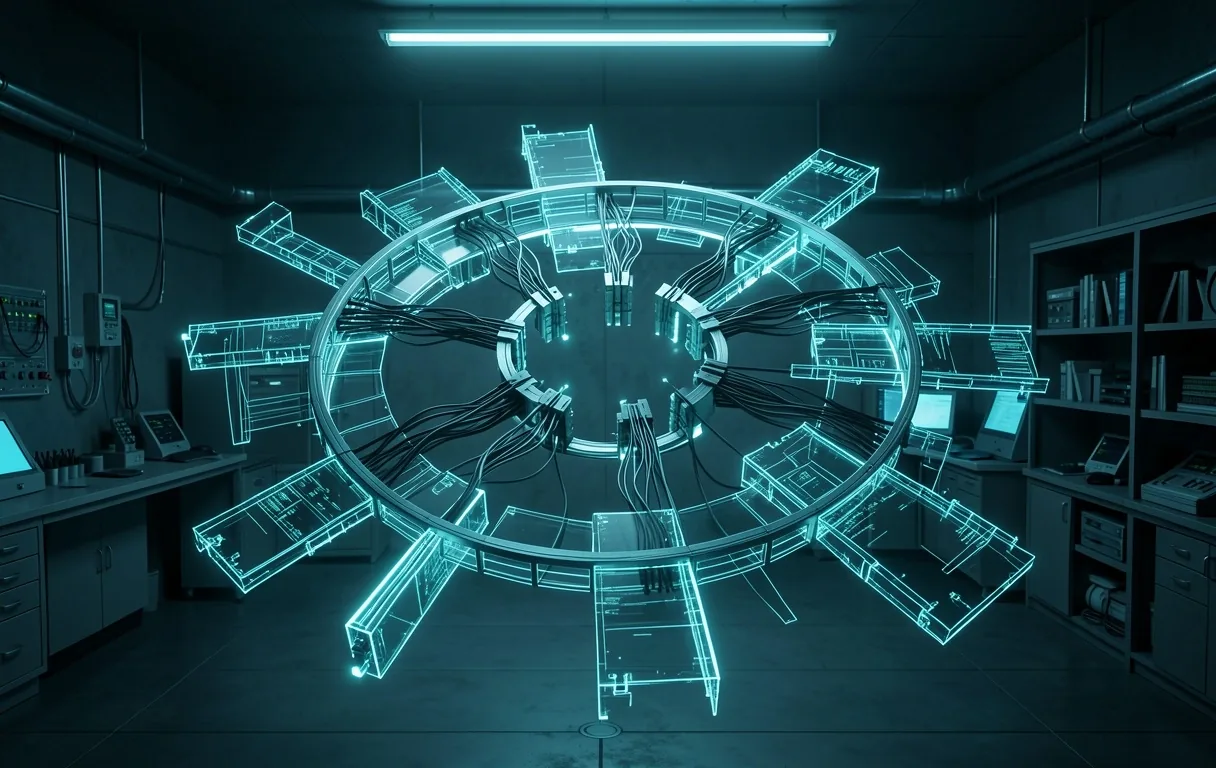 Technical Infrastructure Wireframe
